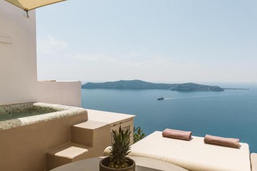 balcone con vista sull'oceano di Seascape Villa by Caldera Houses a Imerovigli