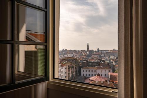 Una vista general de Oporto o una vista desde la ciudad tomada desde la pensión