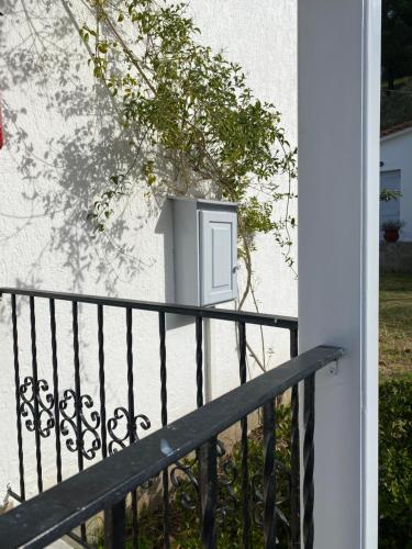 A balcony or terrace at Calma Cottage