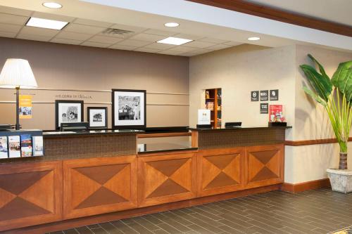 El lobby o recepción de Hampton Inn and Suites Indianapolis-Fishers