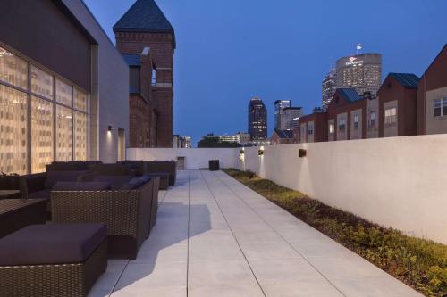 Seating area sa Homewood Suites by Hilton Indianapolis Downtown IUPUI