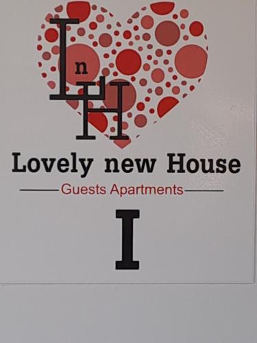 Un certificado, premio, letrero u otro documento en Lovely new House - Guests Apartments