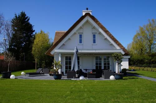 Zahrada ubytování Golden Wellness Villa Noordwijk