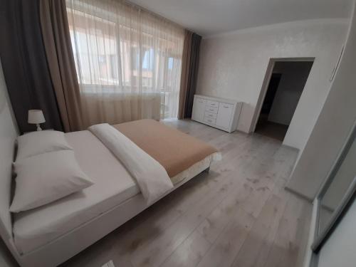 Krevet ili kreveti u jedinici u okviru objekta LUXURY apartment in the City Center with a terrace