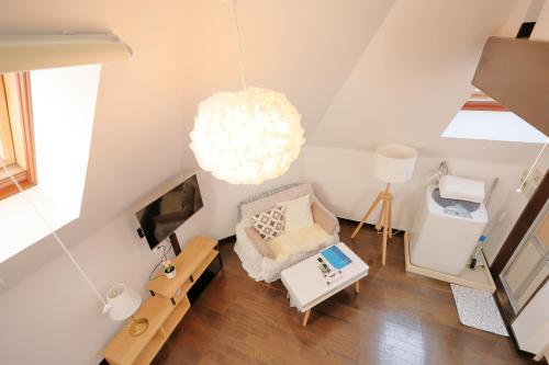 Телевизор и/или развлекательный центр в Shibuya Honmachi Loft Hideaway