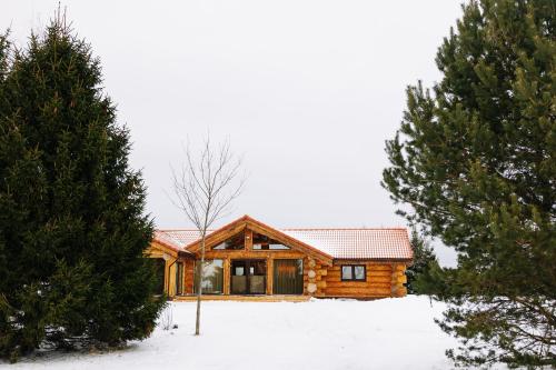 Alliku holiday home om vinteren