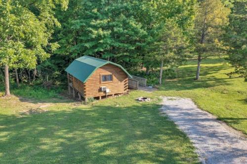 Naturlandskap nära semesterhuset