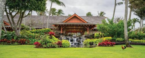 Vrt u objektu Kauai Coast Resort at the Beach Boy