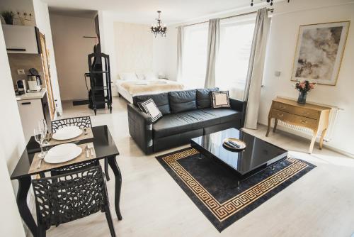 พื้นที่นั่งเล่นของ ZARA LUXURY APARTMENTS The absolute center of Žilina