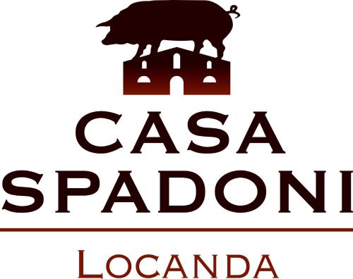 ファエンツァにあるLocanda di Casa Spadoniの牛のシルエットを読む看板