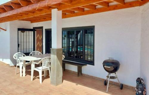 Balkon atau teras di Lanzarote Hostel