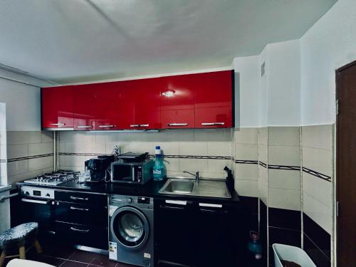 Nhà bếp/bếp nhỏ tại Apartament MYSTERY