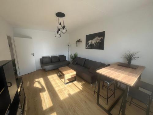 Μια τηλεόραση ή/και κέντρο ψυχαγωγίας στο Apartament Nati