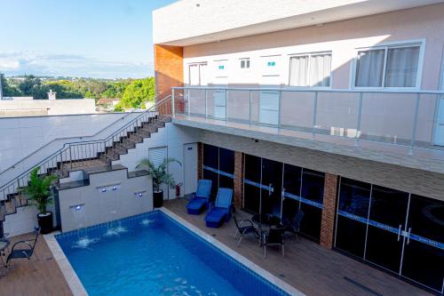 The swimming pool at or close to MD Recanto Iguaçu