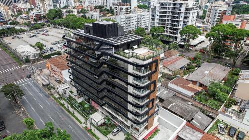 Vista general de Curitiba o vistes de la ciutat des de la casa o xalet