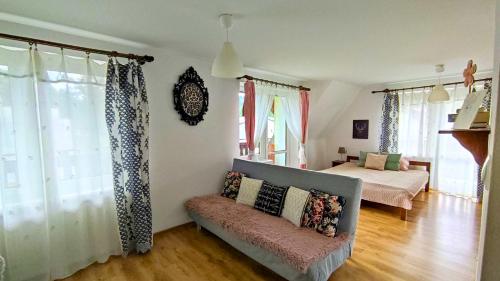 Krevet ili kreveti u jedinici u okviru objekta Muszynka Guest House