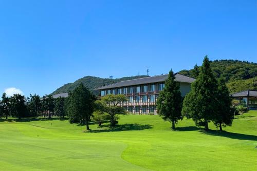 Bergsutsikt från ryokan