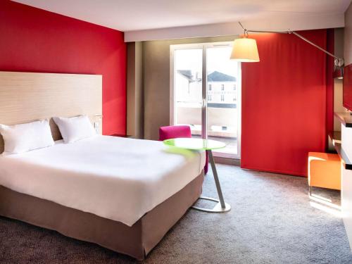 Voodi või voodid majutusasutuse ibis Styles Saint Dizier toas