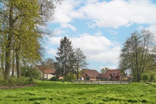 Vonkajšia záhrada v ubytovaní Backhus Nordkampen