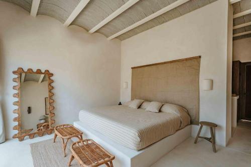 Casa Yuma, Puerto Escondido में एक कमरे में एक या कई बेड