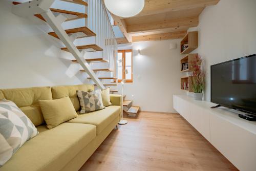 โทรทัศน์และ/หรือระบบความบันเทิงของ BAY BREEZE Holiday house in Piran