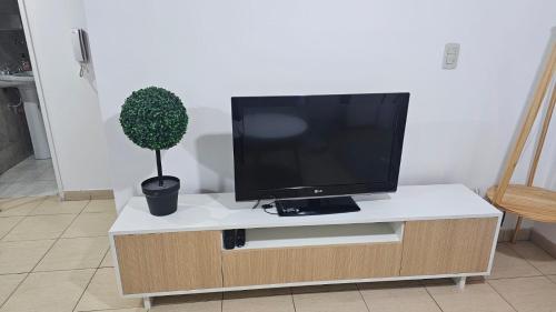 TV a/nebo společenská místnost v ubytování Acogedor departamento 1 dormitorio