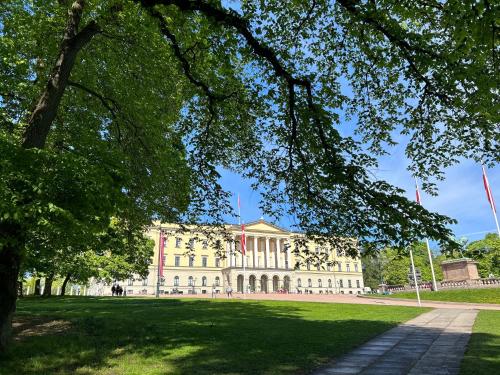 Sodas prie apgyvendinimo įstaigos National Theater Dormitory Mixed