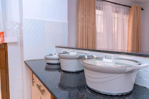 Havan Furnished Apartment-Shawmut tesisinde bir banyo