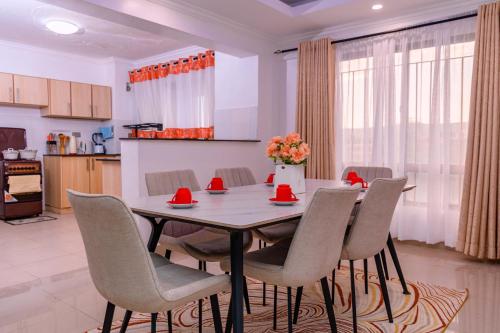 Havan Furnished Apartment-Shawmut tesisinde mutfak veya mini mutfak