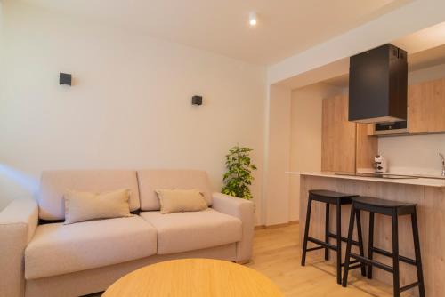 ครัวหรือมุมครัวของ Apartamento Holidea La Primera del Sardinero