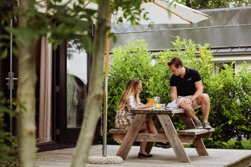 Gæster der bor på Pod huisje met hottub