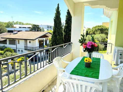 Appartamento Manuela tesisinde bir balkon veya teras