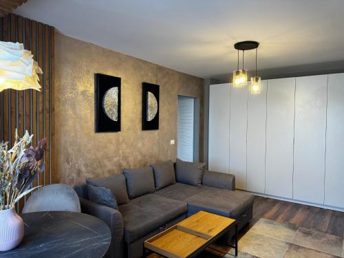 Predel za sedenje v nastanitvi Lovely 2 Rooms apartment in the CENTER of the city