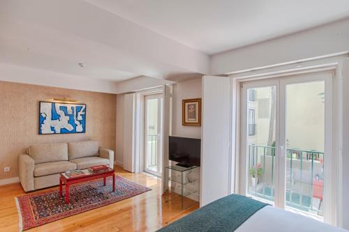 Televisyen dan/atau pusat hiburan di Dear Lisbon - Charming House