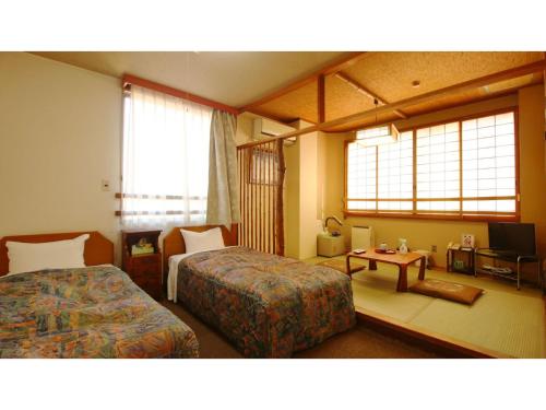 Hotel Itakura - Vacation STAY 70058v房間的床