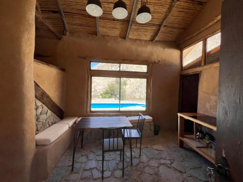 Casa Piedra piscina privada में या उसके करीब स्विमिंग पूल