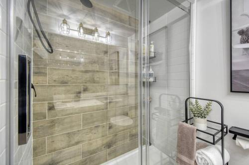 Studio 104 Mont -Tremblant tesisinde bir banyo