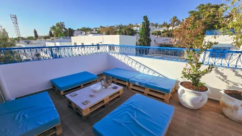 Balkon ili terasa u objektu Horizon Bleu - Sidi Bou Saïd