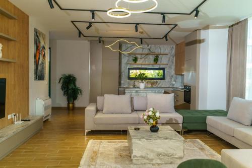 A television and/or entertainment centre at SanPietro Vacation Rentals