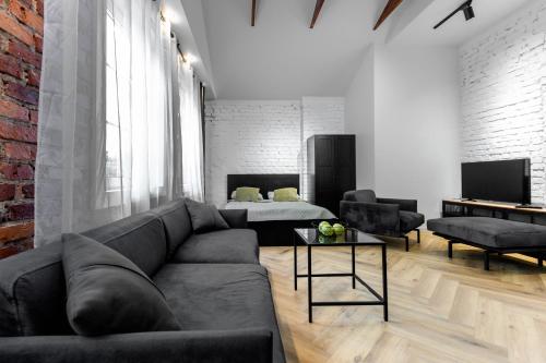 Zona d'estar a Old brick boutique apartments