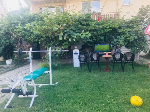 Um jardim em Apartman Struga