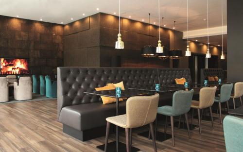 Et sittehjørne på Motel One Manchester-Piccadilly