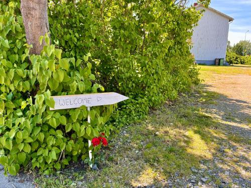 A garden outside Villa söder om Varberg