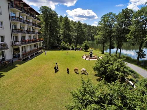 Landskap semula jadi dekat dengan hotel