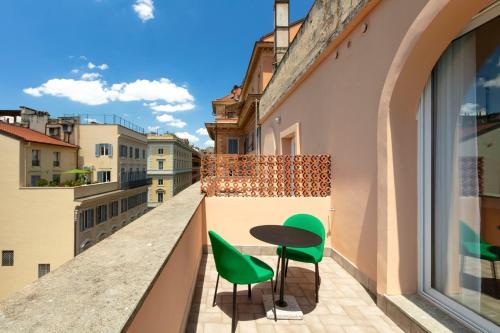 Uma varanda ou terraço em Numa Rome Barberini