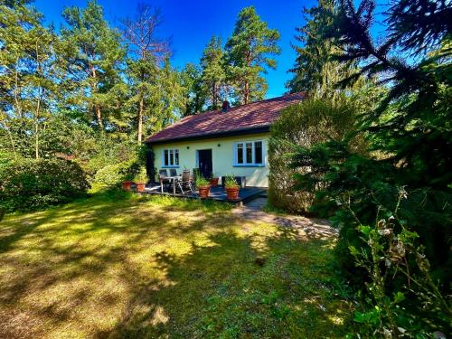 Zahrada ubytování Ferienhaus im Grünen mit Kamin