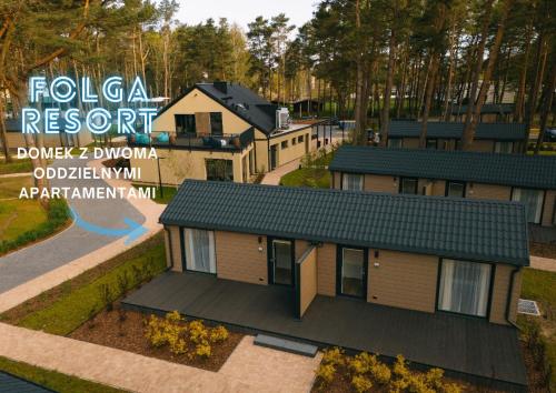 a rendu un domicile modulaire dans l'établissement Folga Resort, à Mrzeżyno