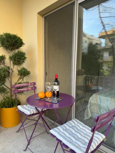 Balkon ili terasa u objektu Golem Main Apartment