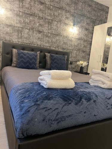 Cama ou camas em um quarto em Porte de Versailles - Appartement Charmant - Paris 15