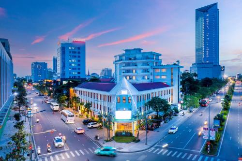 O edifício em que o hotel se localiza